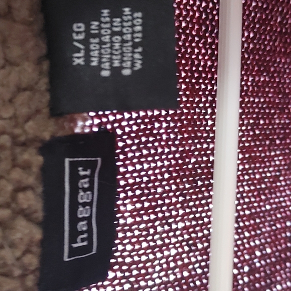 Size XL Haggar zip up sweater - Picture 3 of 5